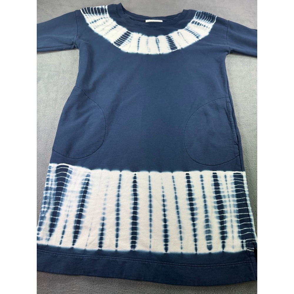 Pure Jill J. Jill Size EX Small petite Authentic Tie-Dyed Dress 3/4 Sleeves